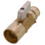3/4" ProPEX x 3/4" Copper Adapter Brass Ball Valve (Lead Free)