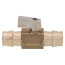 3/4" ProPEX Large Bore Brass Ball Valve (Lead Free)