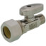 1/2" PEX x 3/8" OD Compression Straight Stop Valve (Lead Free Brass)