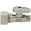 1/2" PEX x 3/8" OD Compression Straight Stop Valve (Lead Free Brass)