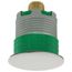 LF RC-RES (205&deg,F) Flat Concealed Sprinkler w/ White Cover Plate
