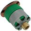LF RC-RES (205&deg,F) Flat Concealed Sprinkler w/ White Cover Plate