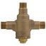 3/8" Compression Under Counter Thermostatic Mixing Valve, Rough Bronze (Lead Free)