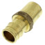 1-1/2" ProPEX x 1-1/2" Copper Press Brass Fitting Adapter (Lead Free)