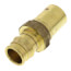 3/4" ProPEX x 3/4" Copper Press Brass Fitting Adapter (Lead Free)