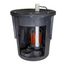 1/3 HP Model 257 Assembled Sump Kit - 18" x 22" Basin w/ Cover - 115v, 10 ft Cord