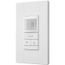 Light Dual Technology PIR/Microphonics Low Voltage Wall Switch Occupancy Sensor (White), NWSXA-PDT-LV-DX-WH