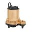 6EC-CBM 1/3 HP Bronze, Sump & Light Effluent Pump, Manual Operation, 20' Cord
