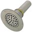 Type 304 Stainless Steel Body w/ Perforated 3" Grid Strainer, Stainless Steel Tailpiece, LK18B