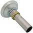 Type 304 Stainless Steel Body w/ Perforated 3" Grid Strainer, Stainless Steel Tailpiece, LK18B