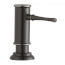 2-1/8" x 5-1/16" x 3-1/2" Soap/Lotion Dispenser (Antique Steel)