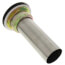 Chrome Plated Brass Drain Fitting w/ 2" Perforated Grid Strainer, Stainless Steel Tailpiece, LK8