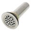 Chrome Plated Brass Drain Fitting w/ 2" Perforated Grid Strainer, Stainless Steel Tailpiece, LK8