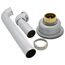 Stainless Steel Body and Strainer Basket w/ Flex Stem and Rubber Stopper, LKAD35