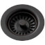 Drain Fitting with Removable Basket Strainer and Rubber Stopper Mocha, LKQS35MC