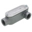 1/2" Threaded LL Type Rigid Conduit Body with Cover - Aluminum