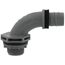 1/2" 90-Degree One-Piece Liquidtight Non-Metallic Fitting