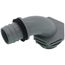 3/4" 90-Degree One-Piece Liquidtight Non-Metallic Fitting