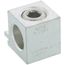 3 AWG - 300 MCM Field-Installable Neutral Feed-Through Lug