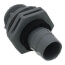 1/2" Straight One-Piece Liquidtight Non-Metallic Fitting