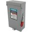 60A Low-Voltage VBII Double-Break Enclosed Non-Fused Safety Switch, 2-Pole/2-Wire, NEMA 3R Enclosure (240V)