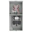 8 Circuit, 8 Space Overhead Ringless Meter Main Combo Breaker w/ Lever Bypass (150A)
