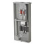 8 Circuit, 8 Space Overhead Ringless Meter Main Combo Breaker w/ Internal Trough (150A)