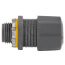 1/2" Low-Profile Strain Relief Non-Metallic Cord Connector (Cord Range: .385-.600)