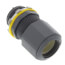 3/4" Low-Profile Strain Relief Non-Metallic Cord Connector (Cord Range: 0.385 - 0.750)