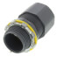 3/4" Low-Profile Strain Relief Non-Metallic Cord Connector (Cord Range: 0.385 - 0.750)