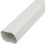 3" x 6.5 Ft. Line Set Cover (White)