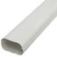 4" x 6.5 Ft. Line Set Cover (White)