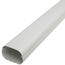 6" x 6.5 Ft. Line Set Cover (White)