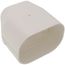 4" Duct End (White)