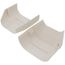 4" Duct End (White)