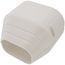 6" Duct End (White)
