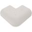 4" 90-Degree Flat Elbow Bend (White)