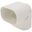 4" 90-Degree Inside Elbow (White)