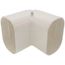 6" 90-Degree Inside Elbow (White)