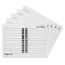 20-Space Load Center Circuit Identification Sticker Pack for Standard Doors (5 per Pack)