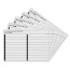 20-Space Load Center Circuit Identification Sticker Pack for Window Doors (5 per Pack)