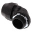 1-1/4" 90-Degree Non-Metallic Liquid Tight Bullet Connector