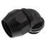 1-1/4" 90-Degree Non-Metallic Liquid Tight Bullet Connector
