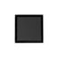 5" x 5" LTD 5 Tile Insert Complete Kit w/ Cast Iron Drain Body for Hot Mop, 2" No Hub Outlet (Matte Black)