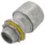 1/2" Zinc Liquid Tight Fitting for PVC Jacketed MC Cable and Teck 90 Cable