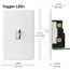 Ariadni LED+ 3-Way Toggle & Dimmer Switch 150W (Almond)