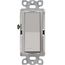 Claro Single Pole Switch 15a (Gray)