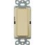 Claro Single Pole Switch 15a (Ivory)