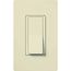 Claro 120vac/600w 3-way Rocker Switch w/ Locator Light (Light Almond)