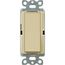 Claro 4-way Rocker Switch 15a (Ivory)